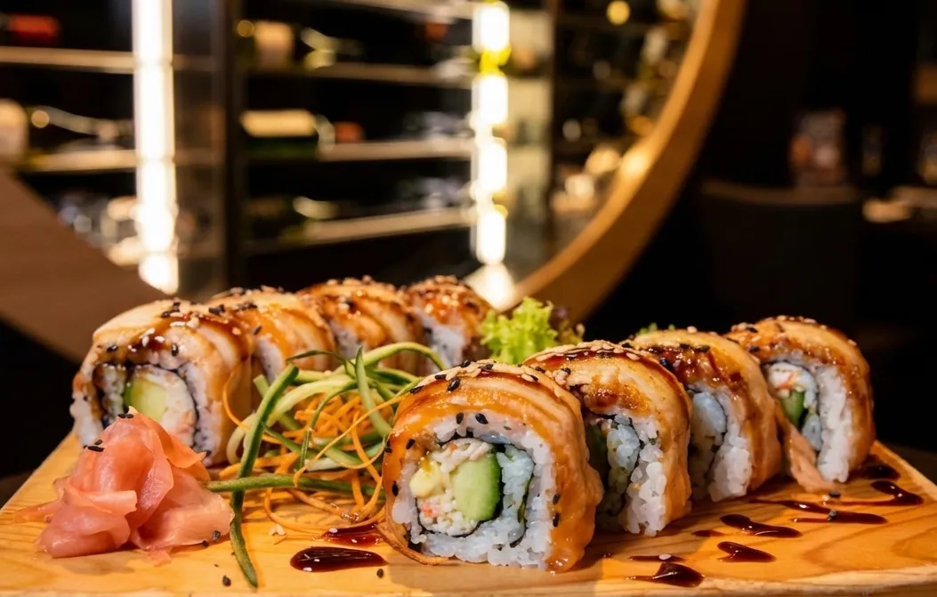 Interieur van Miru — all-you-can-eat Japans restaurant in Oss